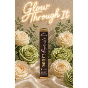 Too Faced Chocolate Brow-nie Waterproof Brow Pencil 0.01 oz - Deep Brown NEW